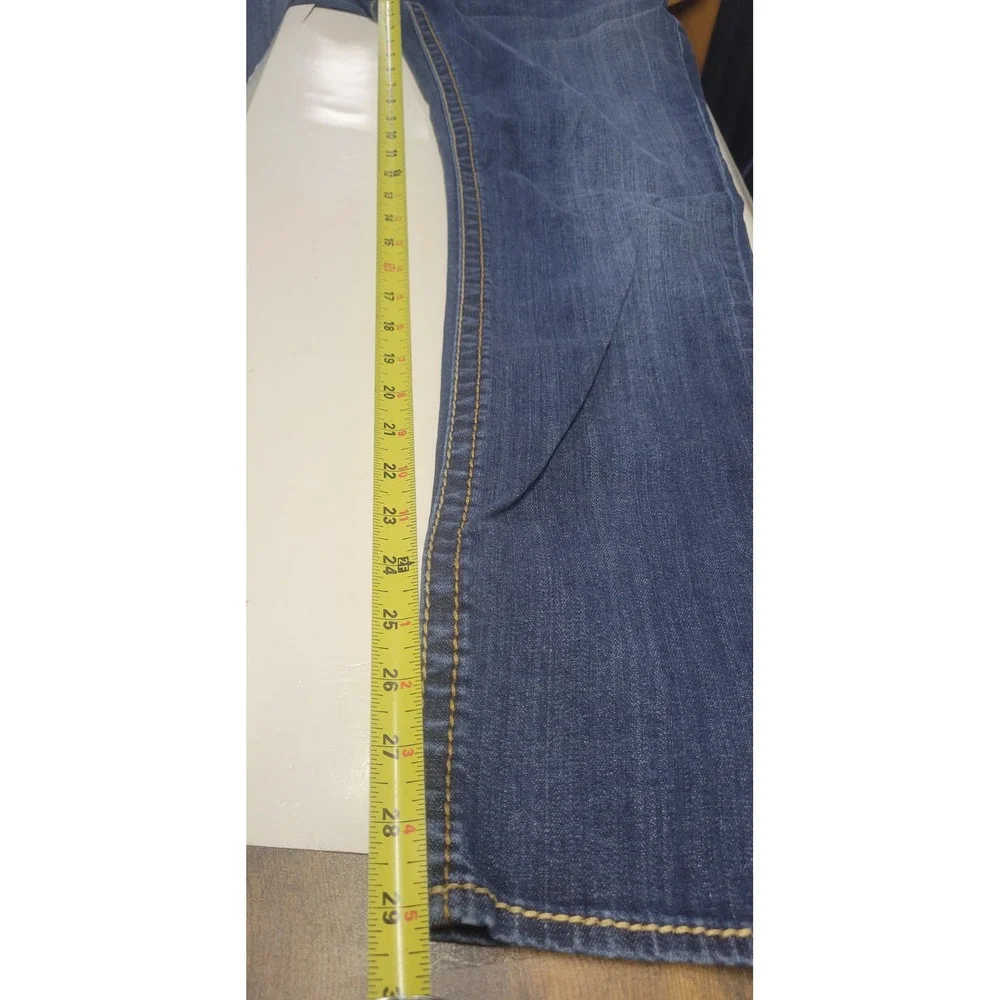 KUT from the Kloth Stevie‎ Straight Leg Jeans Women's Size 12 Blue Denim